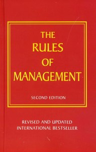 کتاب The Rules of Mnagement قوانین مدیریت
