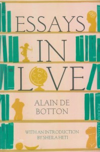 کتاب Essays in Love جستار هایی در باب عشق