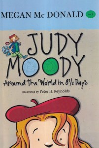 کتاب judy moody (7) around the word in 8 days جودی به دور دنیا سفر می کند