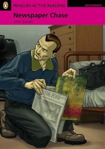 کتاب داستان Newspaper Chase Easystarts تعقیب روزنامه