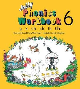 کتاب jolly phonics workbook 6 جولی فونیکس
