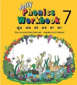 کتاب jolly phonics workbook 7 جولی فونیکس