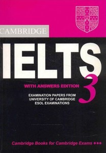 کتاب cambridge IELTS 3 examination papers کمبریج ایلتس