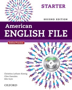 کتاب american english file starter second edition امریکن انگلیش فایل