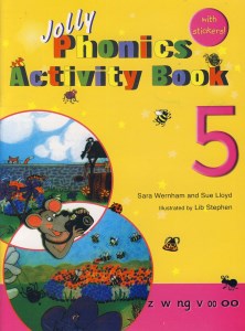 کتاب jolly phonics activity book 5 جولی فونیکس
