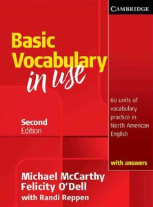 کتاب basic vocabulary in use second edition وکبیولری این یوز