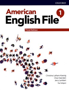 کتاب american english file 1 third edition امریکن انگلیش فایل