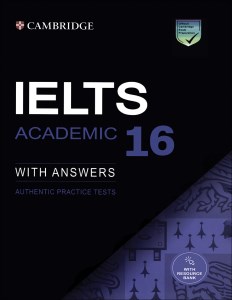 کتاب cambridge IELTS 16 academic training کمبریج ایلتس