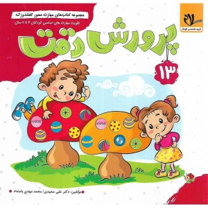کتاب مهارت محور کفشدوزک 13 پرورش دقت برای کودکان 3 تا 6 سال نشر سلام کتاب