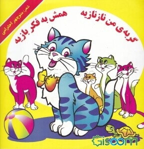 کتاب گربه ی من نازنازیه همش به فکر بازیه نشر لاک پشت