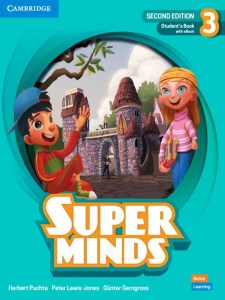 کتاب super minds 3 second edition سوپر مایندز