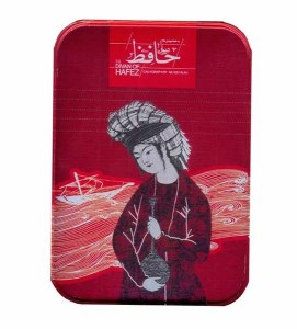 کتاب دیوان حافظ (جیبی،جعبه فلزی) نشر سپاس