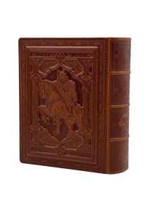 کتاب شاهنامه فردوسی نشر پیام عدالت(وزیری،چرم،جعبه دار)