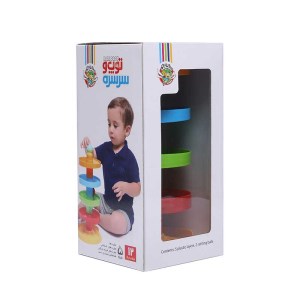 بازی توپ و سرسره 5 طبقه (سنجاقک)