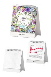 تقویم رومیزی 1405 پیل طرح فلاور