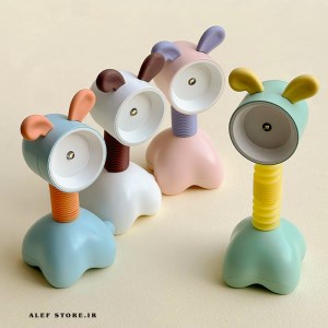 مینی چراغ مطالعه طرح حیوانات کد 1003