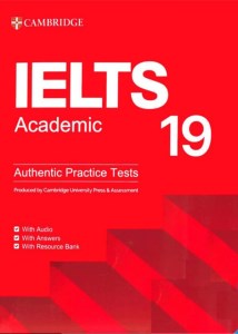 کتاب cambridge IELTS 19 academic training کمبریج ایلتس