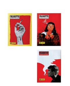 دفتر یادداشت طرح سیگار لنتو