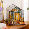 بازی سه بعدی مینیاتوری طرح گلخانه کتی Cathys Flower House کد DG104 برند روبوتایم