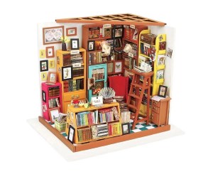 بازی سه بعدی مینیاتوری طرح اتاق مطاله سم Sam's Study کد DG102 برند روبوتایم