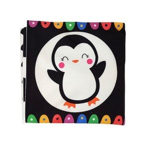 کتاب پارچه ای سیاه و سفید نوزاد دنیا را ببین نشر ماه کوچولو