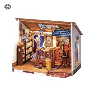 بازی سه بعدی مینیاتوری طرح فروشگاه جادویی کی کی kikis magic emporium dg155 برند روبوتایم
