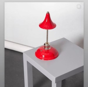 آباژور سیرک رنگ قرمز