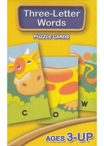 فلش کارت Three Letter Words کلمات سه حرفی نشر عسل نشر