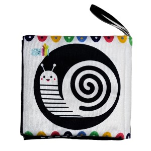 کتاب پارچه ای سیاه و سفید چشماتو باز کن نشر ماه کوچولو