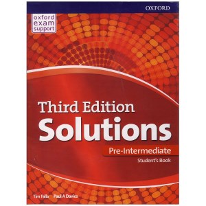 کتاب Solutions Pre Intermediate Third Edition