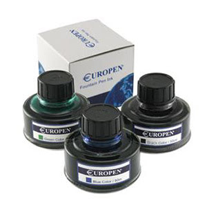 جوهر خودنویس 50 میلی‌لیتری یوروپن - رنگ آبی